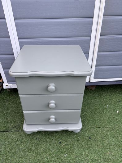 one bedside locker