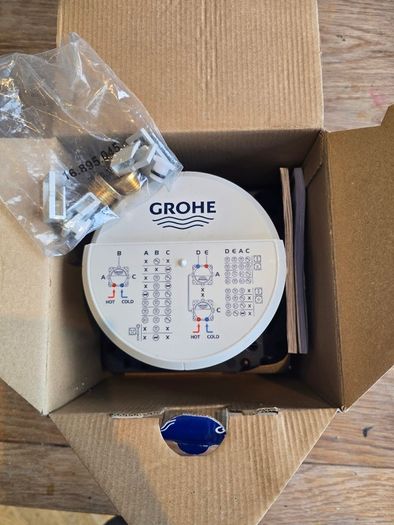 Brand New GROHE Rapido SmartBox (35600000) - Universal Concealed Valve