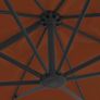 Cantilever Umbrella with Aluminium Pole Terracotta 400x300 cm Image 2