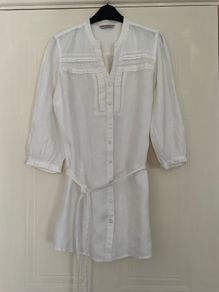 White Linen Blouse from M&S