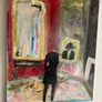 Original Figurative Painting Dublin The Picture of Dorian Gray by Oscar Wilde Inspired Original Painting Image 2