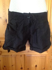 Dorothy Perkins Black Maternity Shorts size 8