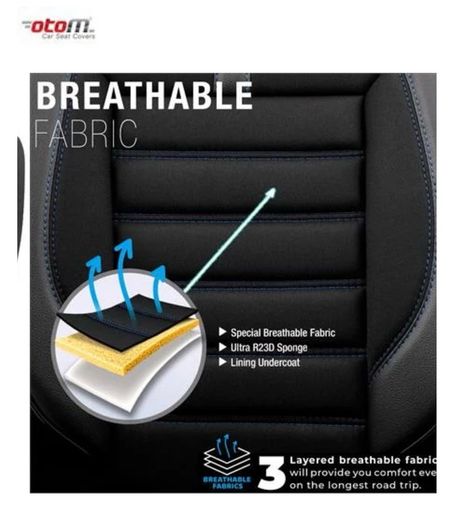 Premium Lacoste Leather Car Seat Covers Limited Series - Black