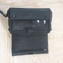 Golunski Black Leather Man-Bag Image 3