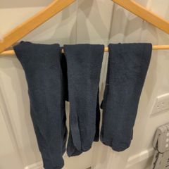 M&S girls navy tights
