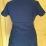 Simon Jersey One Button Tunic Blue Spa Salon Therapist Healthcare Uniform UK10 Payment By REVOLUT or PAYPAL Image 3