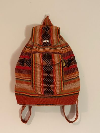 Colourful backpack