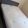 Double 4'6" Divan Bed with headboard and 2 drawers Image 2