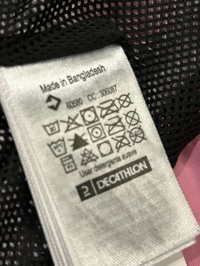 Girls Decathlon waterproof jacket