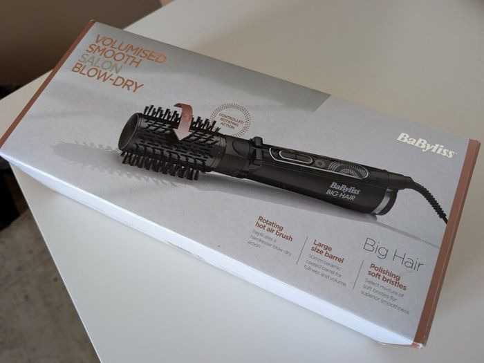 New BaByliss Big Hairy Rotating hair dryer