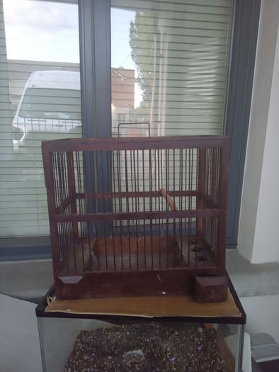bird finch canary hopper cage I gave my birds away
