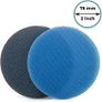 GLASS POLISH 14302 GlasX60 FINE-Grade Professional Abrasive Disc for Glass, Silicon Carbide Sanding Disc with Hook and Loop | 75 mm | Pack of 20 Image 2