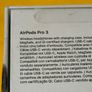Official Apple AirPod Pro 3 (3rd Generation) + Active noise cancellation, Excellent Very little use Image 8