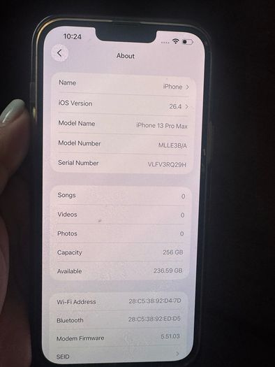 iphone 13 pro max 256gb
