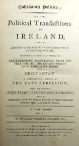 1801 Collectanea Politica Vol 1. Political Transactions of Ireland, Dublin print, Irish rebellion history, parliamentary proceedings, George III, Act of Union 1800, Whiteboys.