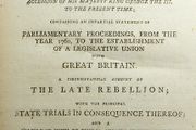 1801 Collectanea Politica Vol 1. Political Transactions of Ireland, Dublin print, Irish rebellion history, parliamentary proceedings, George III, Act of Union 1800, Whiteboys.