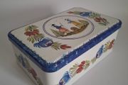 French Quimper Biscuit Tin