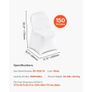 Premium chair cover with sash 100pcs Image 4
