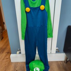 Halloween costume Luigi 7-8years old