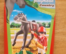BRAND NEW PLAYMOBIL  Country 9261- Horse Jockey Rosette And Trophy Action figure