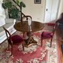 Round Oak Dining Table Image 5
