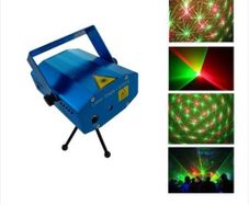 Mini Projector DJ Disco Light Laser Adjustable Lighting Stage Party Show Party with RC