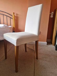 cream chair