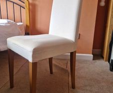 cream chair
