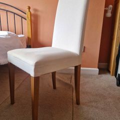 cream chair