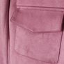 Lovely Faux Suede pink Jacket from Dunnes. Size Sml. Image 3