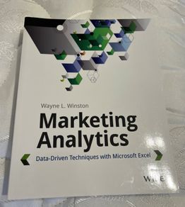 Book "Marketing Analytics" Wayne L Winston