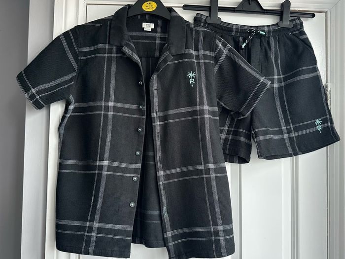 River Island Shirt and Shorts set - age 11/12