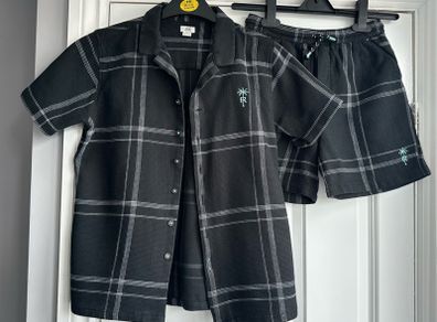 River Island Shirt and Shorts set - age 11/12