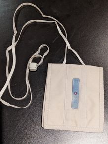 Travel neck wallet
