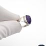 Vintage 925 Sterling Silver Ring & Amethyst Ring, Birmingham 1973 Image 8