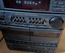 Sony HCD-H55 CD Hifi Hi-fi casette tape player no speakers tape not working