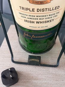 Jameson 4.5lt Empty Bottle and tilting Stand