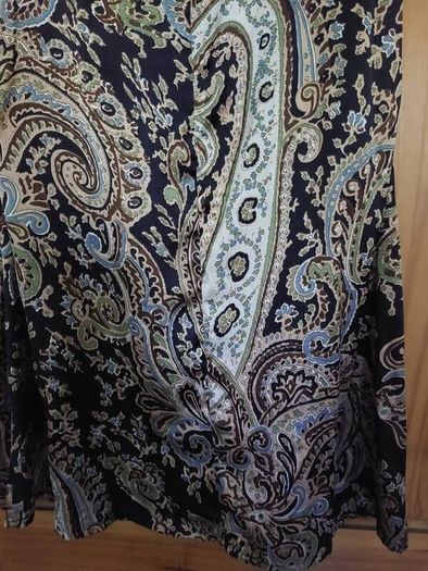Black paisley dress from Paula and John (free post)