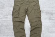 Khaki cargo pants