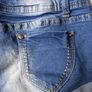 Girls denim shorts Image 5
