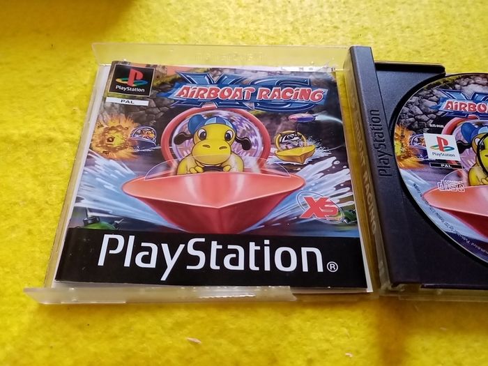 XS Airboat racing PlayStation1 Ps1 PlayStation 2 ps2 games Original