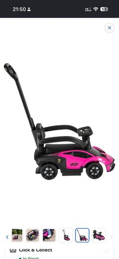 Essenza Foot to Floor Lamborghini Ride On Pink
