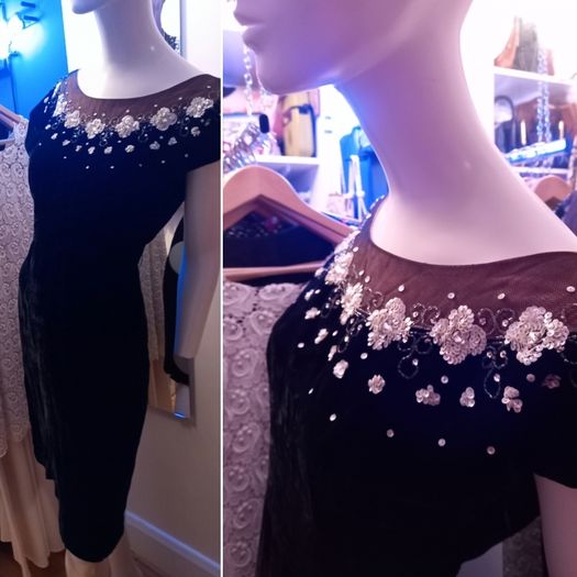 Vintage Edith Dennett Evening Dress
