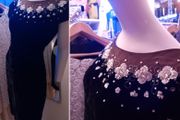 Vintage Edith Dennett Evening Dress