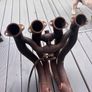 BMW S1000RR 2010-2014 OEM Full Exhaust System Complete Image 3