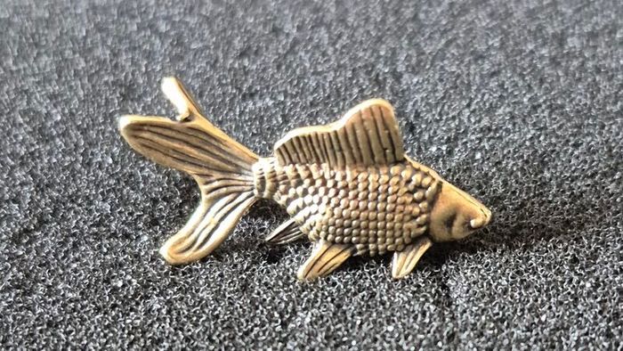 3 brass Animals,. Solid brass.