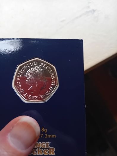 Snowman 50p 2021 pack