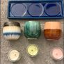 Home decor bundle - ceramic pots, candles and tray Image 3