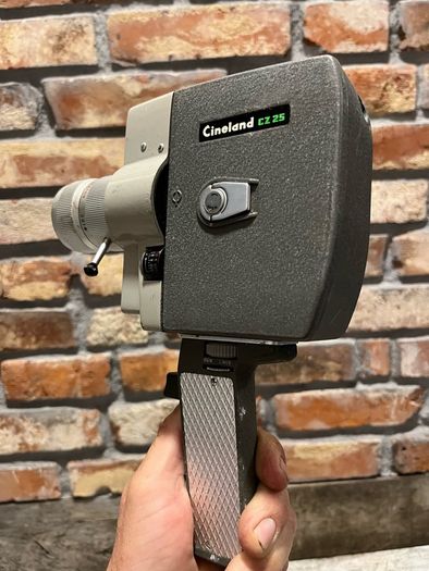 vintage movie camera