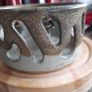 Vintage Irish Studio Pottery Chamberstick Image 2